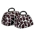 Luca Vergani 2-pc. Cosmetic/Toiletry Bag Set - Black