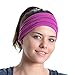 Light Exercise & Fashion Headband - Ideal for Yoga, Pilates, Stretching, Travel or Leisure - Comfortable Blend of Soft Bamboo (derived from Viscose) - Designed for Women Borrowed by Men