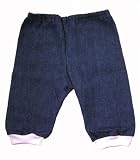 Denim Sweat Pants ~ newborn