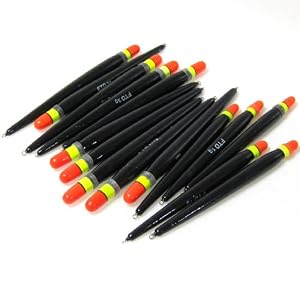 15 FTD Fishing Floats - Trotting Set (5 x 1,2 & 3g Black)
