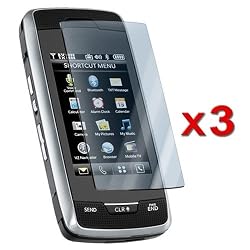 3 PCS SCREEN LCD FOR LG VERIZON VX10000 VOYAGER VX10K