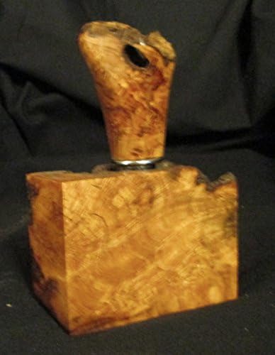 Red Oak Burl Wine Stopper Set
