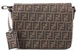 Fendi bolso con bandolera hombre en PVC marrón Cod:7VA258UZDFOFA7