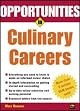 Opportunities in Culinary Careers