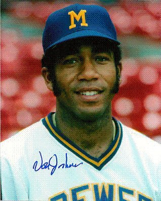 Von Joshua Autographed/Hand Signed 8x10 Photo Milwaukee Brewers