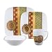 Corelle Square 16-pc. Dinnerware Set - Bamako