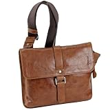 Picard Buddy Herren Umhängetasche Leder 29 cm, cognac