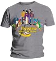 The Beatles Yellow Submarine Grey Mens T-Shirt