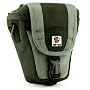 Tuff-Luv 'ZipNGo' holster / telescopic style / Top-loader case for digital SLR camera in size: 1 / colour: Grey / Compatible with (Fuji Finepix S100fd / S8100fd / S9500 / S8000fd / S6500 / S5800 / S5700 / S5600 / S200HD / S1000 / S2000HD / S1500)