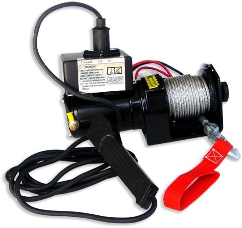 12V Electric Winch, 2,000 lb