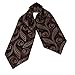 ERA7B04 Various of Colors Silk Ascot Patterned Mens Cravat Great Gift By Epoint