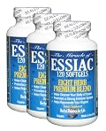 Essiac Tea Softgels, 796 mg, 3 Pack 360 Soft Gels, Eight Herb Essiac Tea, No Brewing, No Refrigeration, Great for Travel, 90 Day Supply