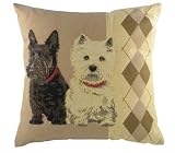 Evans Lichfield Pringle Highlanders Cushion, 18 x 18 inch