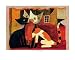 Eurographics RW1080 Rosina Wachtmeister, Cat Love 40 x 50 cm, Hochwertiger Kunstdruck - Katzen