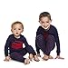 Boys Pajamas Fire Engine 2 Piece 100% Super Soft Cotton (12m-7y),3 Years,Navy/Red