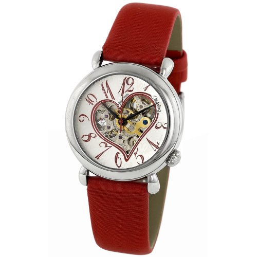 Ladies Lifestyle 'Cupid II' Skeleton Automatic Watch #109.1215H2 by Stuhrling Original