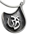 OM Sterling Silver Pendant Chain Jewelry 1 inches