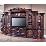 Grandview Deluxe X-pandable Plasma Entertainment Center with Multimedia Sto ....