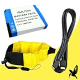 Halcyon 1500 mAH Lithium Ion Replacement Battery + Mini HDMI Cable + Waterproof Floating Strap for GoPro HD Hero, HD Hero2, HD HERO Naked