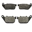 2005 Harley XL 1200 C Sportster Custom Kevlar Carbon Front & Rear Brake Pads