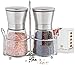 Silva Salt and Pepper Grinder Set + Matching Stand | Salt and Pepper Grinder Shakers - Salt Grinder - Pepper Grinders