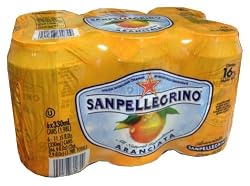 San Pellegrino Aranciata 6 pack, 11.15 oz CANS