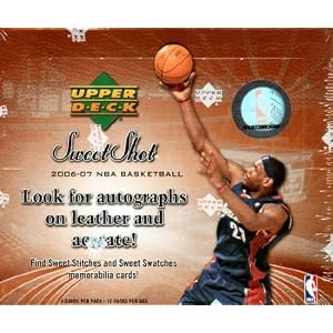 2006 07 Upper Deck Sweet Shot Basketball Hobby Box by