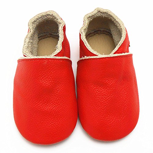 Sayoyo Lowest Best Baby Red Soft Sole Prewalkers Baby Toddler Shoes Cattle cashmere Shoes
