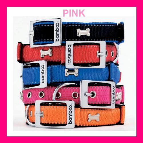 LARGE - PINK - Bamboo Quick Control Collar