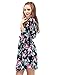 Skyfitting Women's Floral Kimono Bathrobe, Short Soft Cotton Bridesmaid Robes