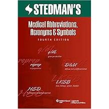 Stedman's Medical Abbreviations, Acronyms & Symbols, Intranet (CD-ROM)