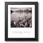 Ansel Adams Driftwood B/W Picture Framed Art Print