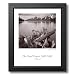 Ansel Adams Driftwood B/W Picture Framed Art Print