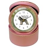 Bouvier des Flandres Jewelry Case Travel Clock