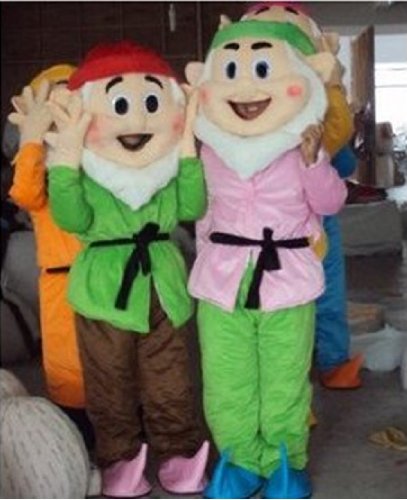 Seven Dwarfs cartoon Character Costume(Two pieces)