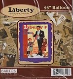 Liberty Magic Happy Birthday 23" Mylar Balloon