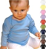 American Apparel Infant Baby Rib Long Sleeve Lap T-Shirt - Ships in ''24'' Hours!