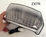 Kawasaki 96-03 ZX7R ZX 7R Clear Lens LED Taillight