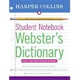 Harpercollins Student Notebook Webster's Dictionary