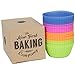The New York Baking Company | 24-pack Reusable Silicone Baking Cups / Cupcake Liners