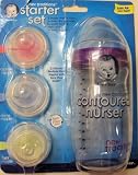 Gerber Sure-flow Baby Feeding Bottle with Three Extra Niples