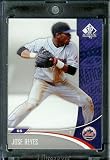2006 SP Authentic #66 Jose Reyes Baseball Card - Mint Condition - In Protective Display Case !!