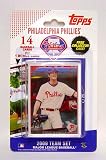 Topps MLB Baseball Cards 2009 Philadelphia Phillies 14 Card Team Set (Includes Phillie Phanatic Card)