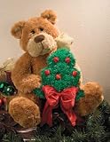 Gund Frasier Bear with Christmas Tree - Lights Up and Sings