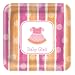 Girl Clothes Lunch Plate