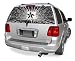 Vanderbilt Commodores Shattered Auto Rear Window Decal