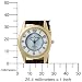 51LobeF8HaL. SL75  AK Anne Klein Womens GoldTone Easy to Read