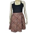 Summer Dresses for Women Casual Wear Cotton Kalamkari Block Print Black