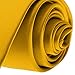 K. Alexander New Mens Solid Color Bright Gold Necktie Neck Tie