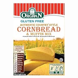 Orgran Gluten Free Authentic Country Style Cornbread And Muffin Mix, 13.2-Ounce Boxes (Pack of 8)